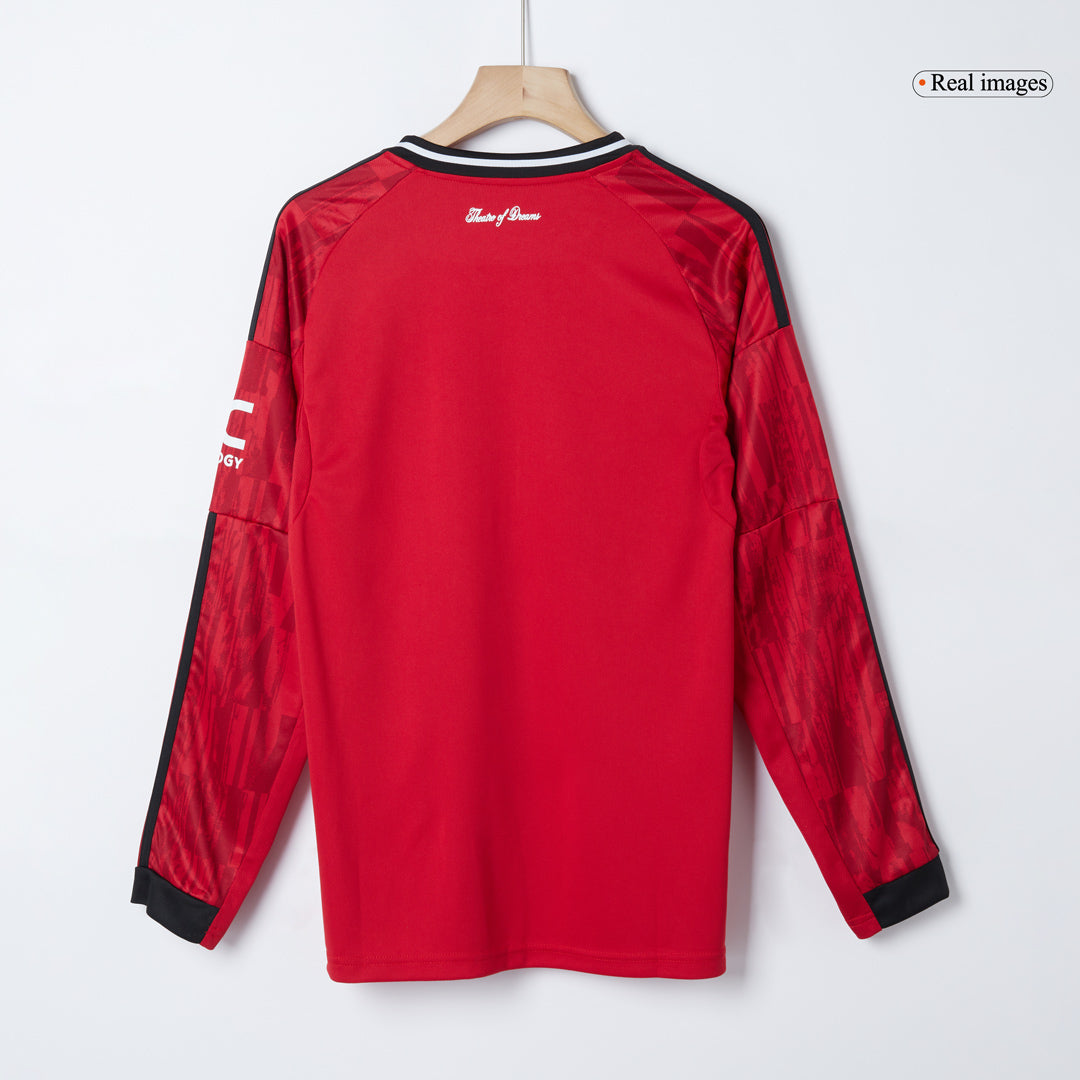 Heren Manchester United Thuis Lange Mouwen Voetbalshirt 2025/26