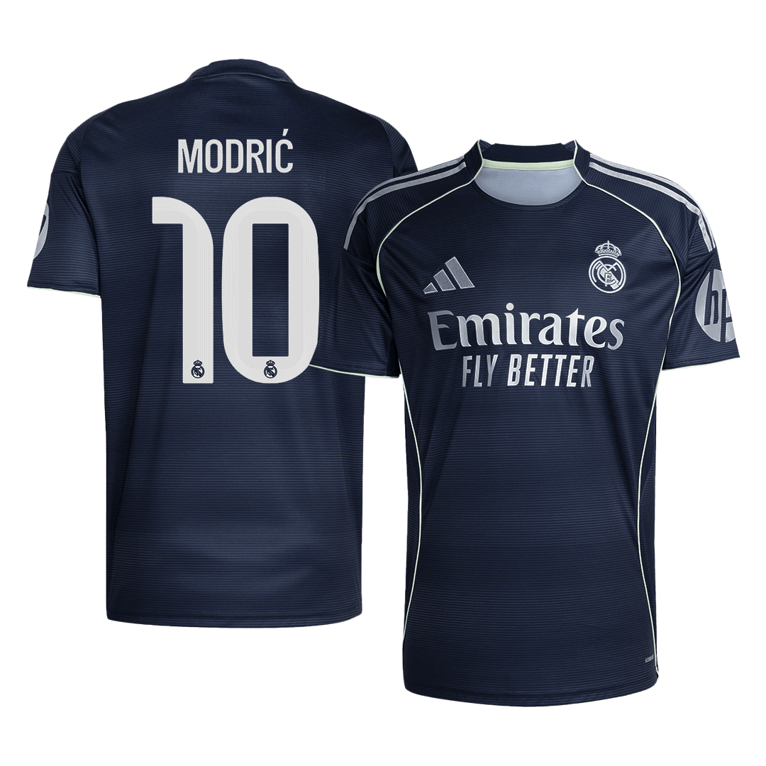 MODRIĆ #10 Heren Real Madrid Uit Voetbalshirt 2025/26