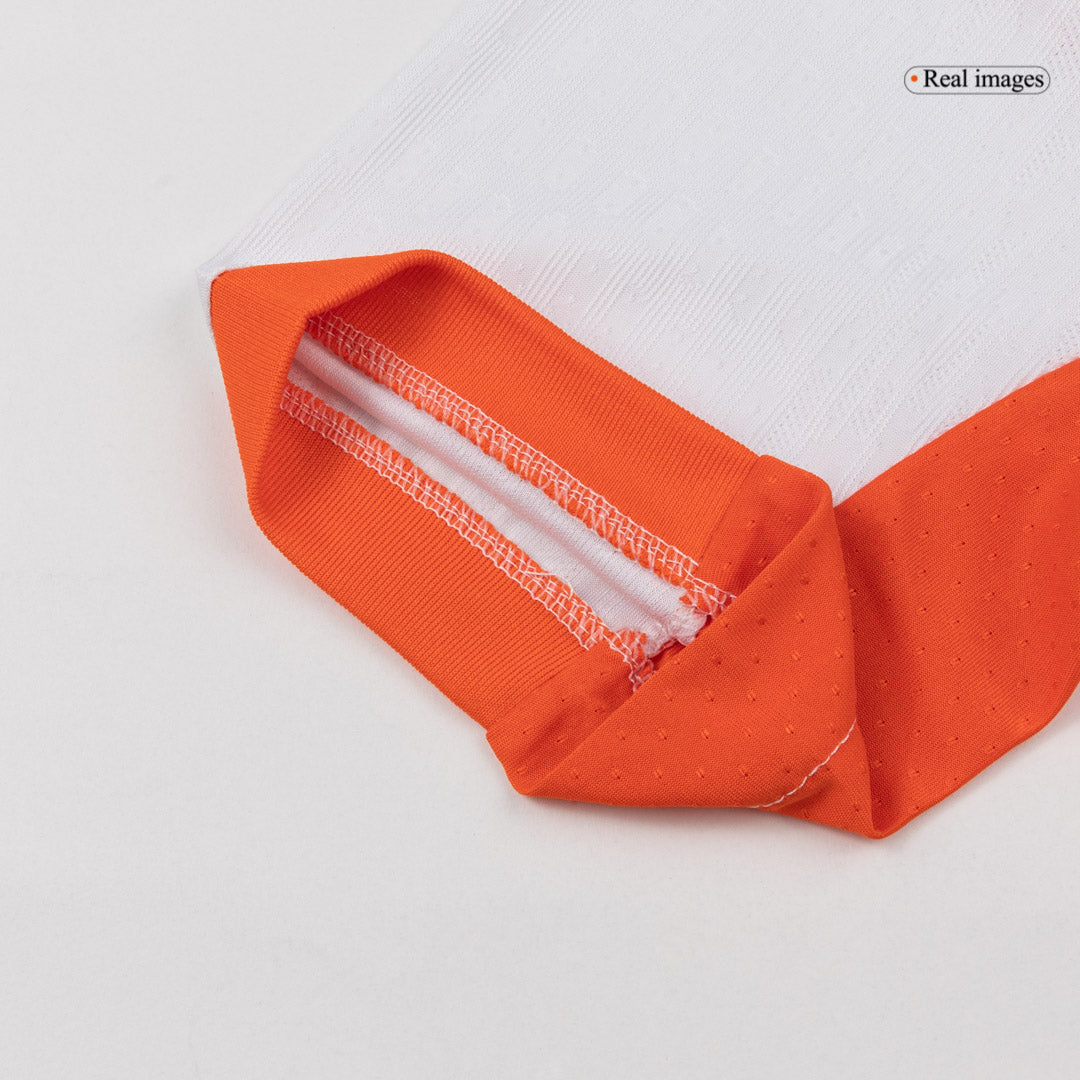 VIRGIL #4 Netherlands Uit Spelersversie Voetbalshirt WK Voetbal 2026 - Slim Fit