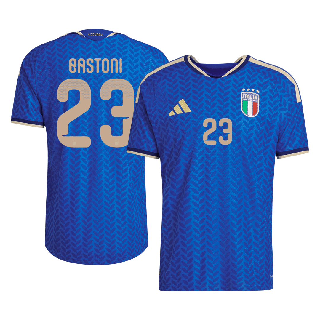 BASTONI #23 Italy Thuis Spelersversie Voetbalshirt 2026 - Slim Fit