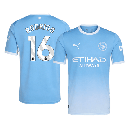RODRIGO #16 Heren Manchester City Thuis Voetbalshirt 2026/27