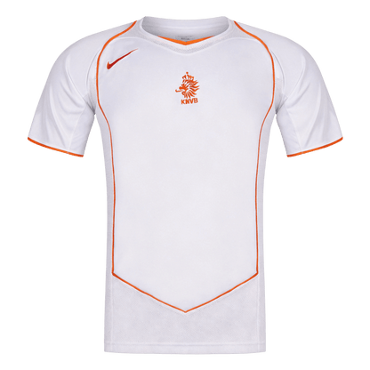 Retro Netherlands Uit Voetbalshirt 2004 - voorkant