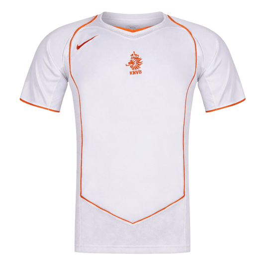 Retro Netherlands Uit Voetbalshirt 2004 - voorkant