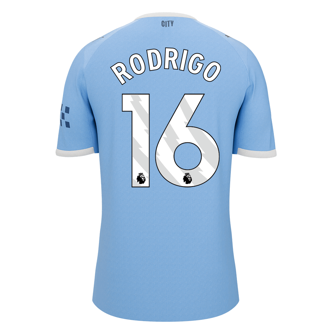 RODRIGO #16 Heren Manchester City Thuis Voetbalshirt 2025/26 [PREMIUM]