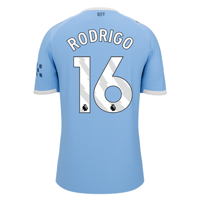 RODRIGO #16 Heren Manchester City Thuis Voetbalshirt 2025/26 [PREMIUM]
