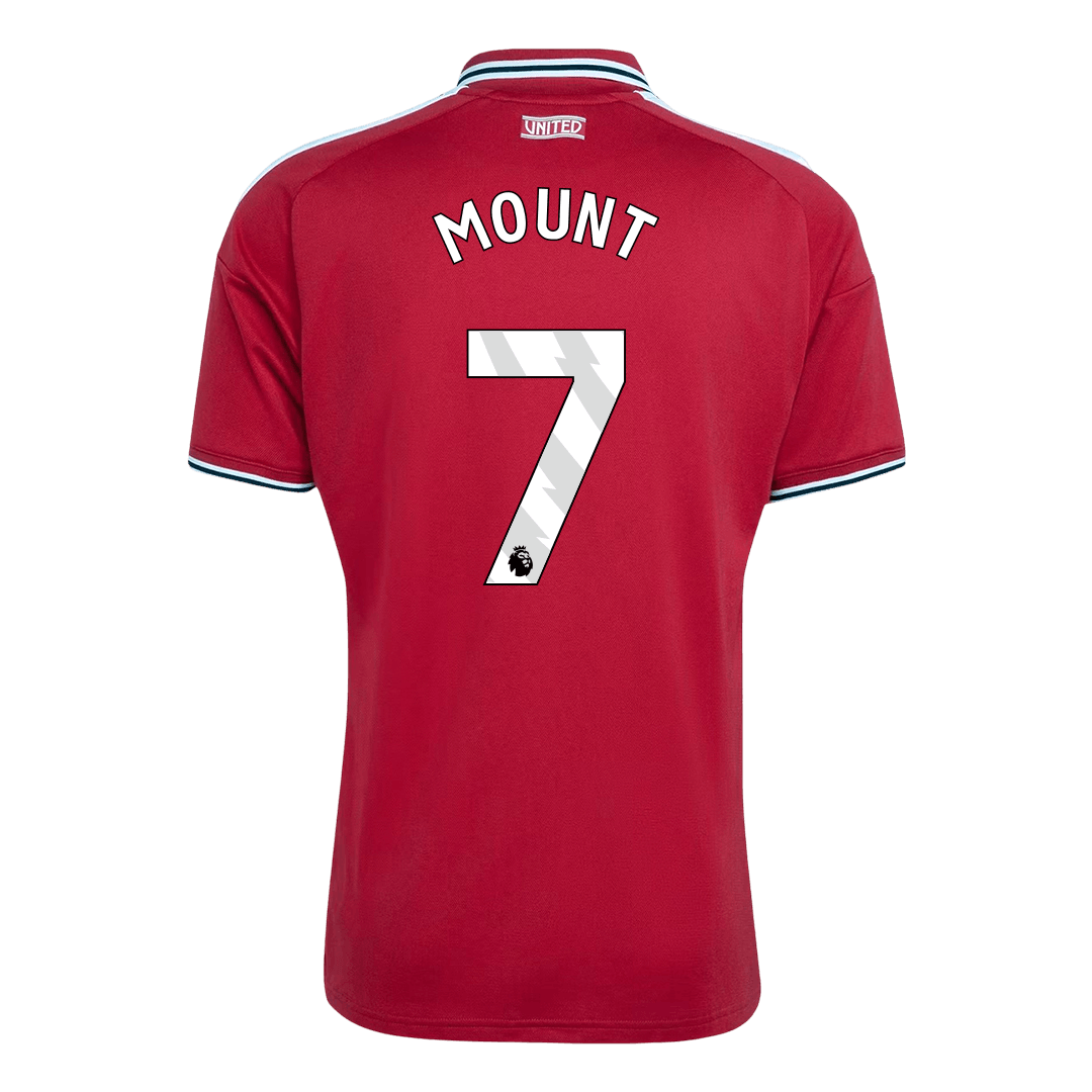 MOUNT #7 Heren Manchester United Thuis Voetbalshirt 2026/27