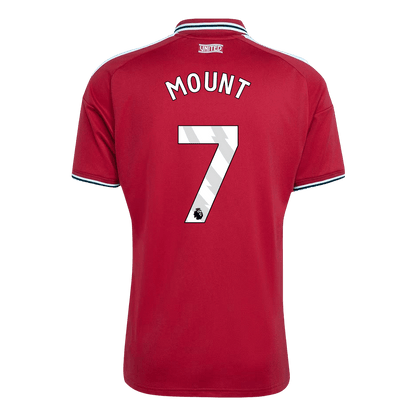 MOUNT #7 Heren Manchester United Thuis Voetbalshirt 2026/27