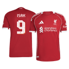 ISAK #9 Liverpool Thuis Spelersversie Voetbalshirt 2025/26 - UCL - Slim Fit