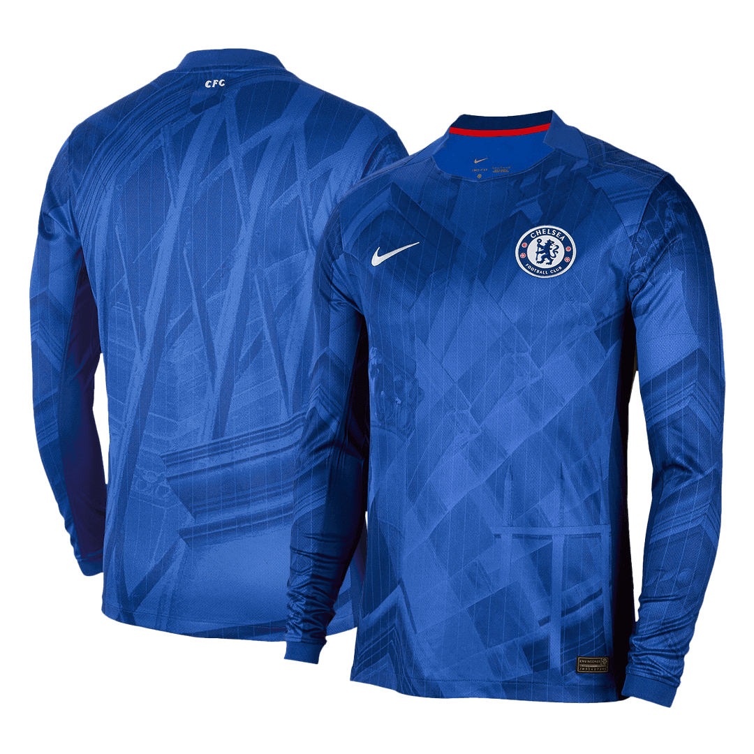 Heren Chelsea Thuis Lange Mouwen Voetbalshirt 2025/26