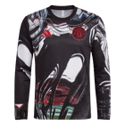 Maillot de football à manches longues d'avant-match de Manchester United pour hommes, saison 2025/26