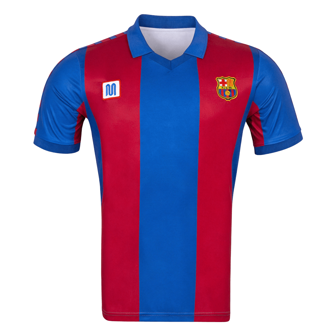 Retro Barcelona Thuis Voetbalshirt 1980/82 - voorkant