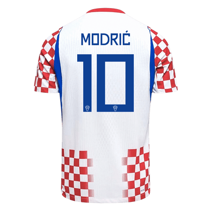 MODRIĆ #10 Croatia Thuis Spelersversie Voetbalshirt WK Voetbal 2026 - Slim Fit