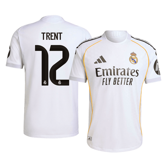 TRENT #12 Real Madrid Thuis Spelersversie Voetbalshirt 2025/26 - Slim Fit