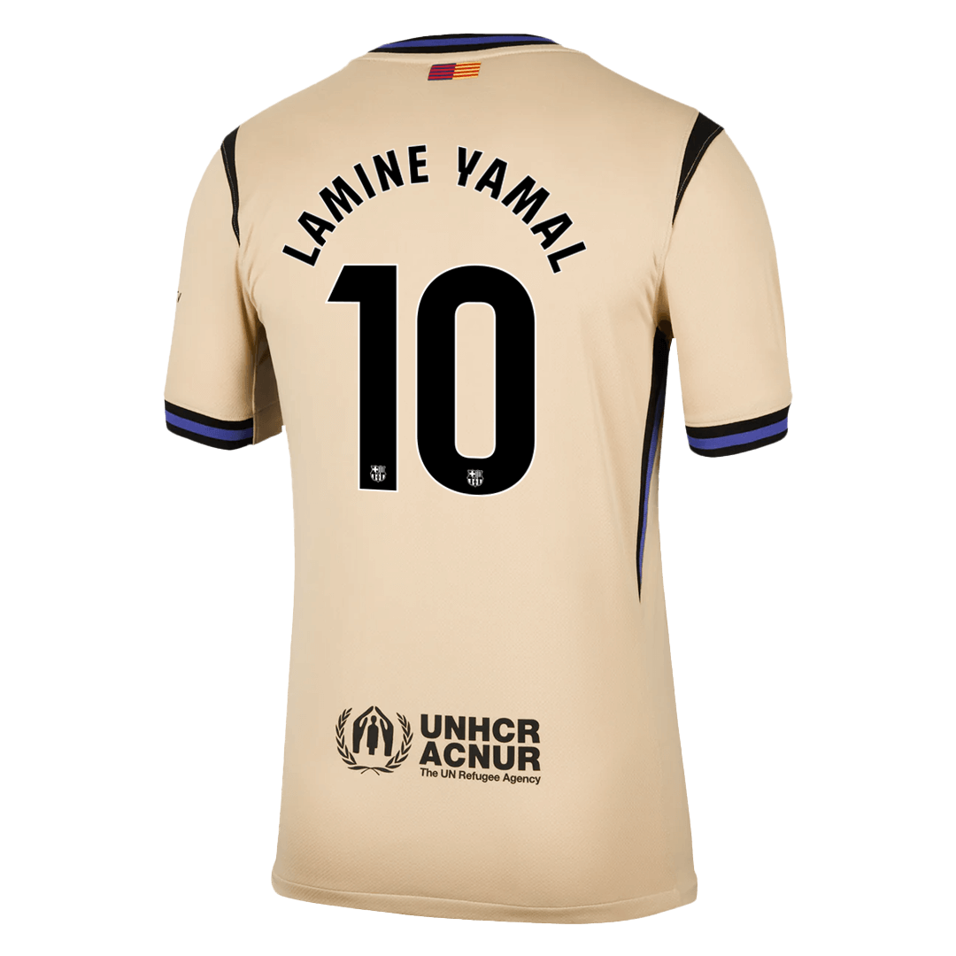 LAMINE YAMAL #10 Heren Barcelona Uit Voetbalshirt 2025/26
