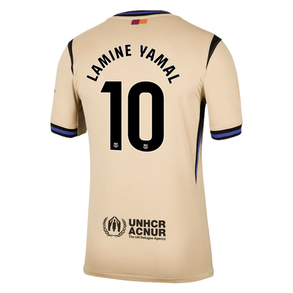 LAMINE YAMAL #10 Heren Barcelona Uit Voetbalshirt 2025/26