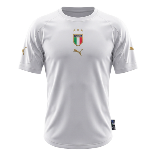 Retro Italy Uit Voetbalshirt 2004