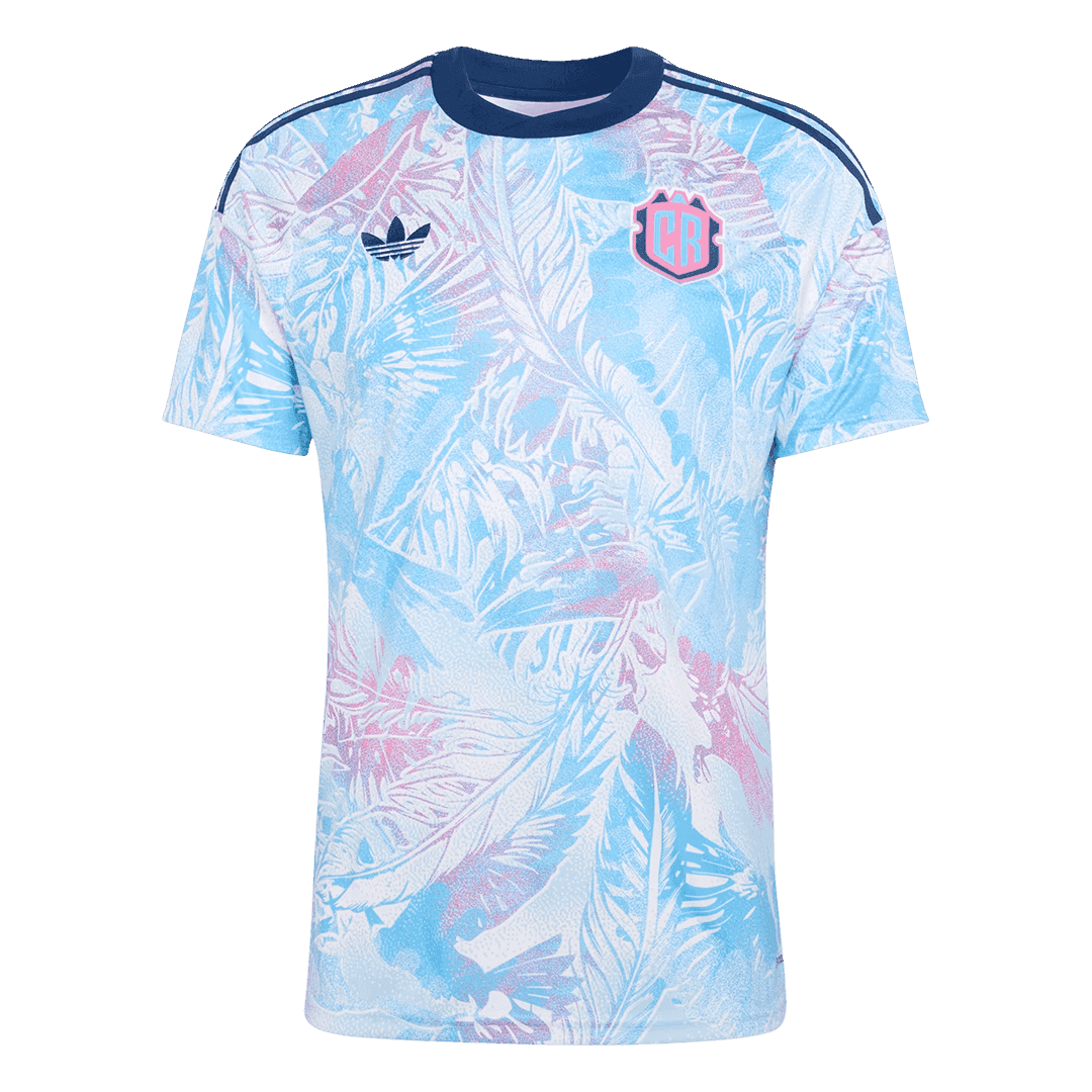 Heren Costa Rica Uit Voetbalshirt WK Voetbal 2026 - voorkant