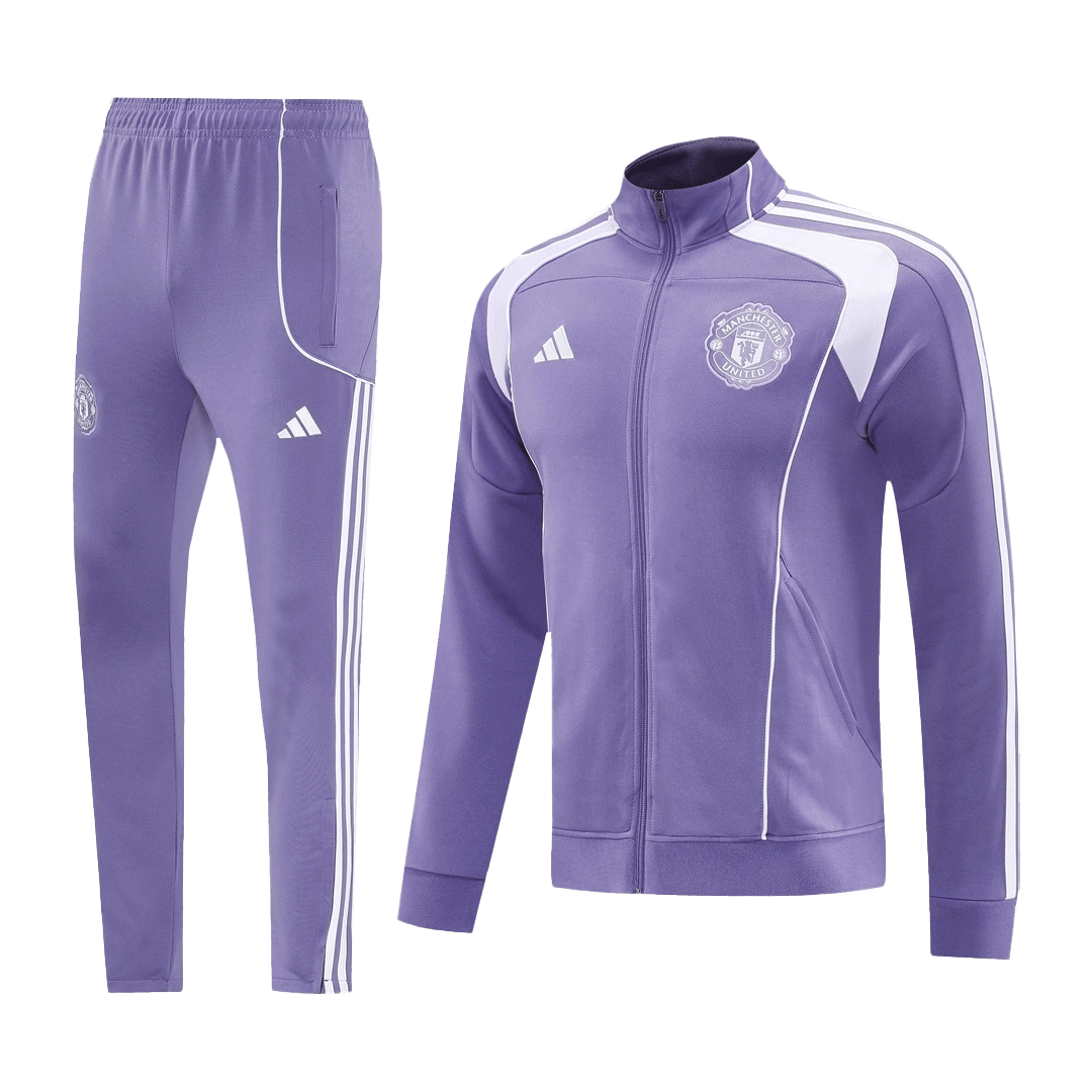 Manchester United Trainingsjack Set(Jas+Broek) 2025/26 Purple