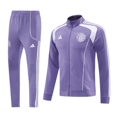Manchester United Trainingsjack Set(Jas+Broek) 2025/26 Purple