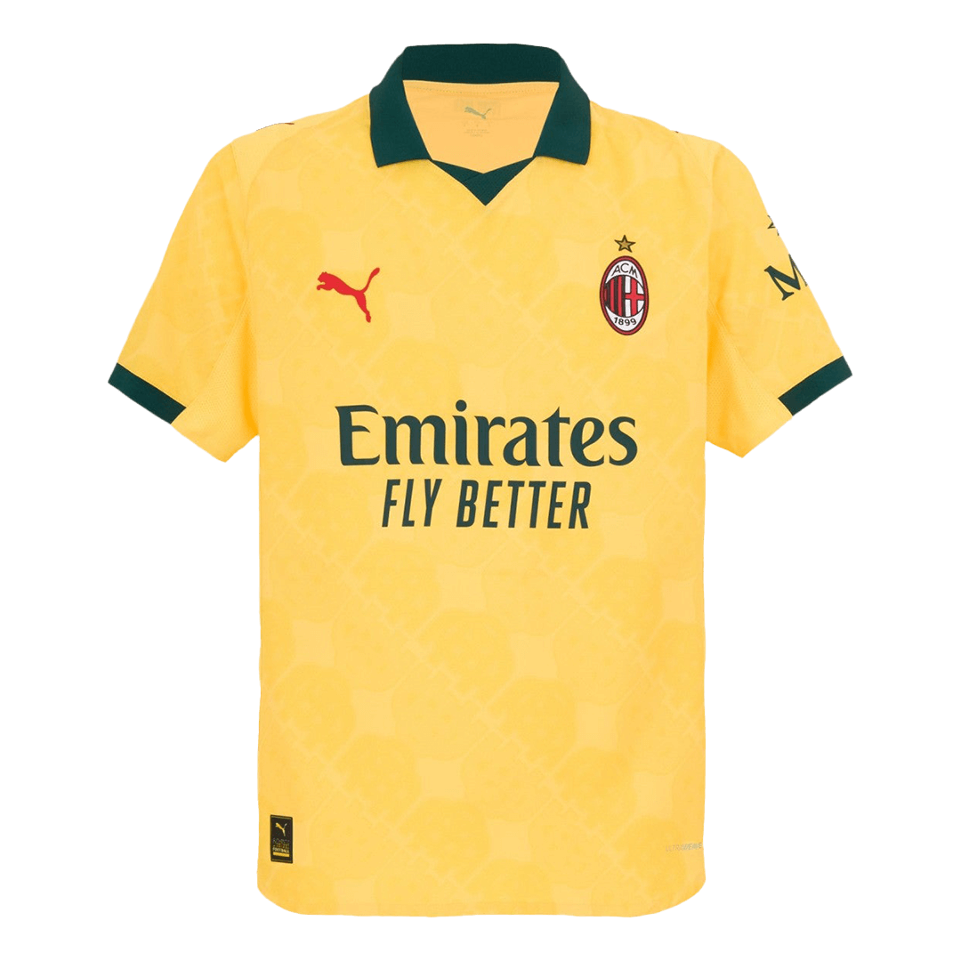 AC Milan Derde Spelersversie Voetbalshirt 2025/26 - Slim Fit