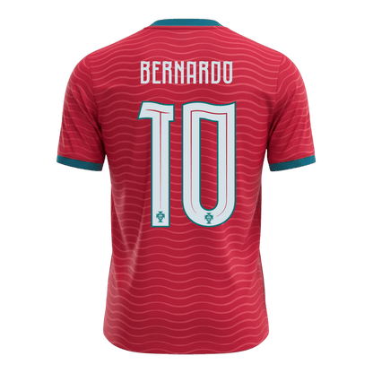 BERNARDO #10 Heren Portugal Thuis Voetbalshirt 2026