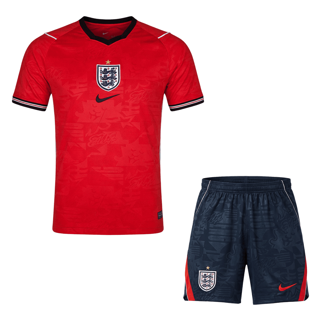 England Uit Set WK Voetbal 2026 - voorkant