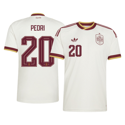 PEDRI #20 Heren Spain Uit Voetbalshirt WK Voetbal 2026