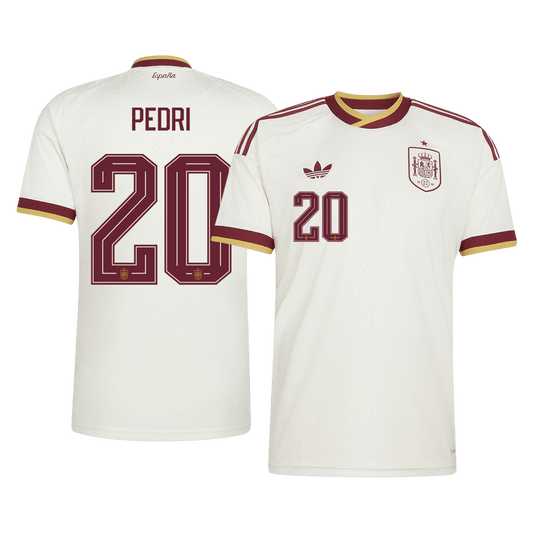 PEDRI #20 Heren Spain Uit Voetbalshirt WK Voetbal 2026