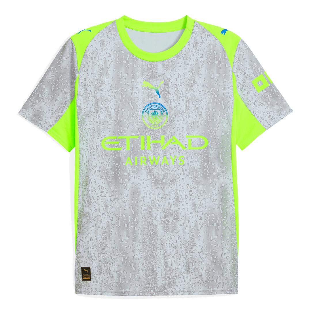 Heren Manchester City Derde Voetbalshirt 2025/26