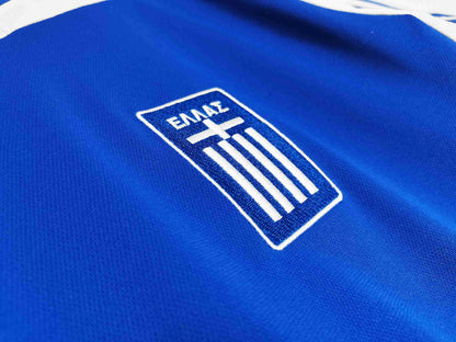 Retro Greece Thuis Voetbalshirt 2004 - achterkant