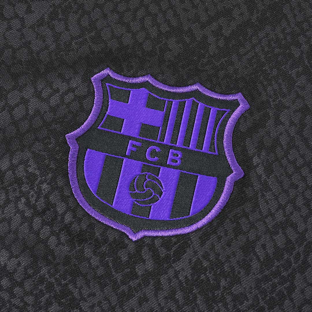 Barcelona Joggingpak met rit Set(top+broek) 2025/26 Black