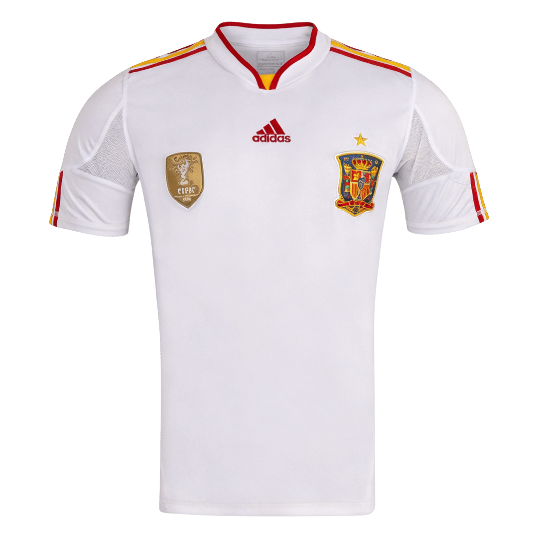 Retro Spain Uit Voetbalshirt 2010/12 - voorkant