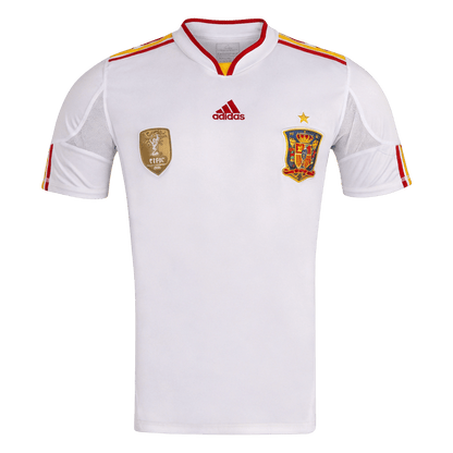 Retro Spain Uit Voetbalshirt 2010/12 - voorkant