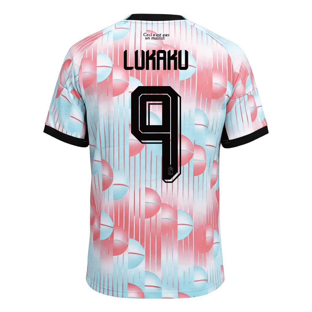 LUKAKU #9 Heren Belgium Uit Voetbalshirt WK Voetbal 2026