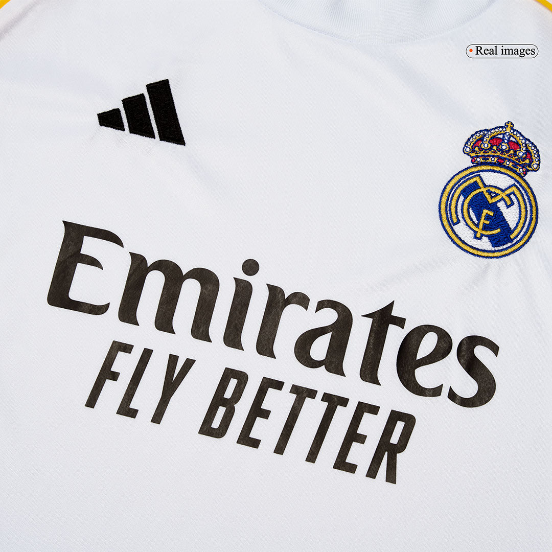 Heren Real Madrid Thuis Lange Mouwen Voetbalshirt 2025/26