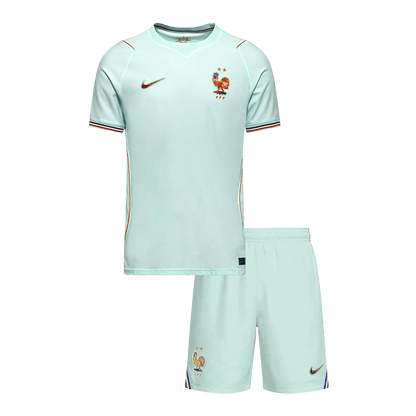 Jeugd France Uit Tenue WK Voetbal 2026 - voorkant