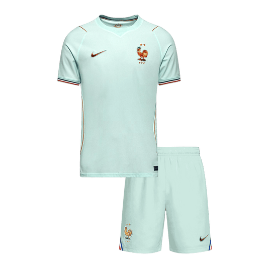 Jeugd France Uit Tenue WK Voetbal 2026 - voorkant