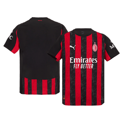 AC Milan Thuis Spelersversie Voetbalshirt 2025/26 - Slim Fit