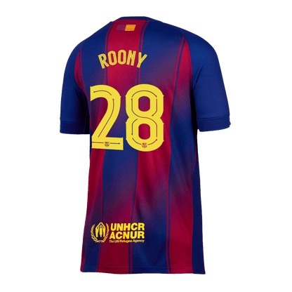 ROONY #28 Heren Barcelona Thuis Voetbalshirt 2025/26 - UCL [PREMIUM]