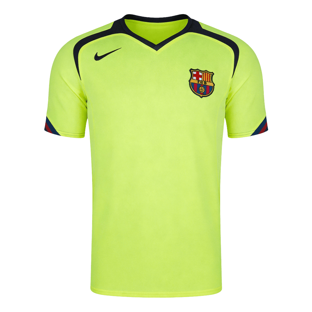 Retro Barcelona Uit Voetbalshirt 2005/06 - voorkant