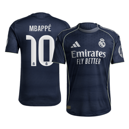 MBAPPé #10 Real Madrid Uit Spelersversie Voetbalshirt 2025/26 - Slim Fit