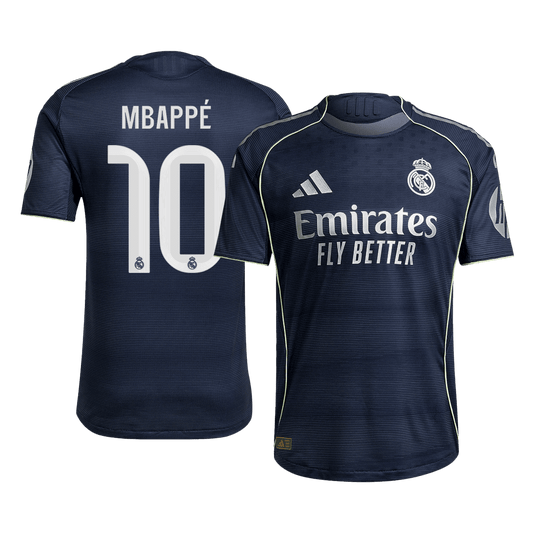 MBAPPé #10 Real Madrid Uit Spelersversie Voetbalshirt 2025/26 - Slim Fit