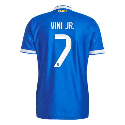 Maillot de football VINI JR. #7 Real Madrid Troisième version 2025/26 - Coupe slim