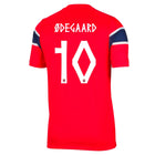 Ødegaard #10 Heren Norway Thuis Voetbalshirt WK Voetbal 2026