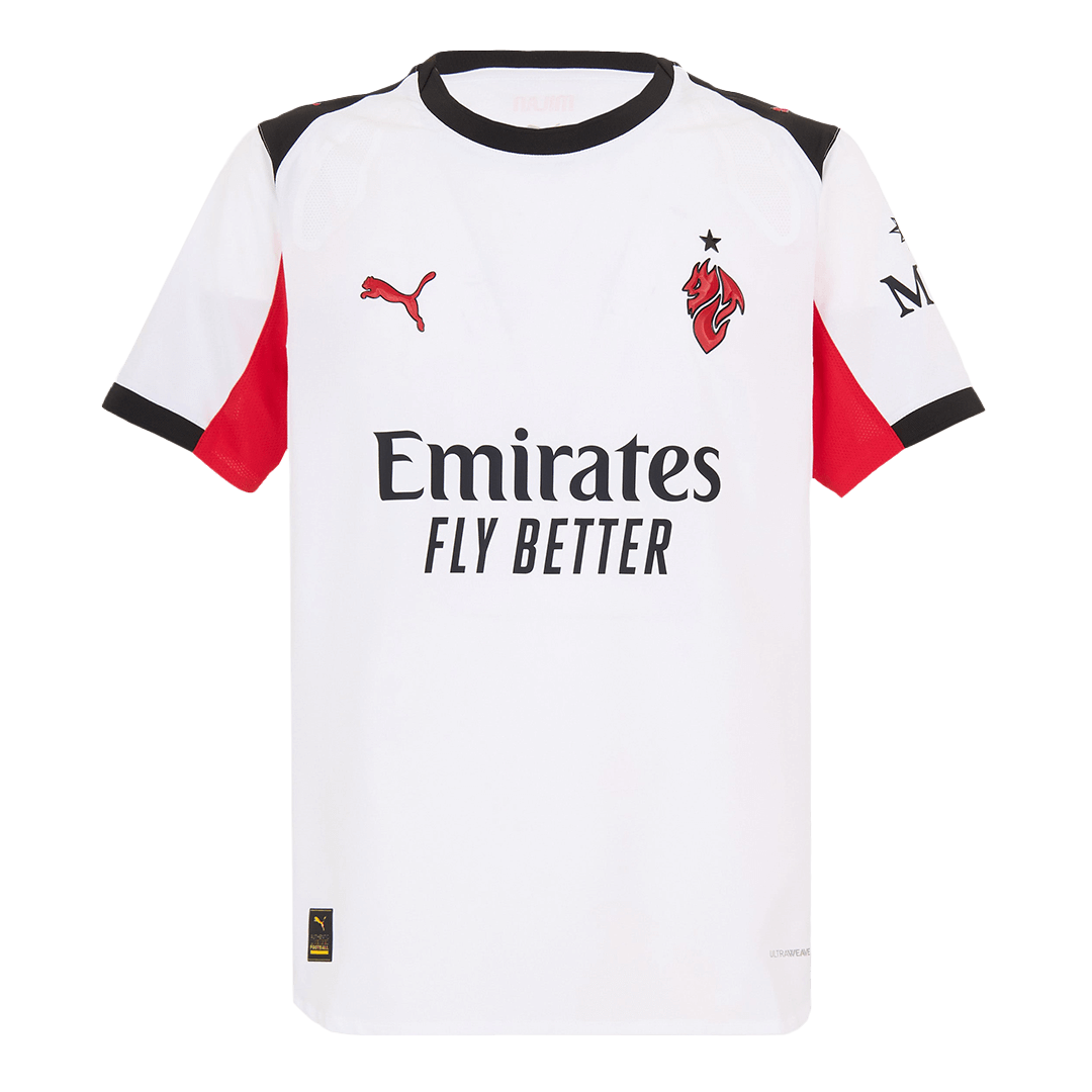 AC Milan Uit Spelersversie Voetbalshirt 2025/26 - Slim Fit