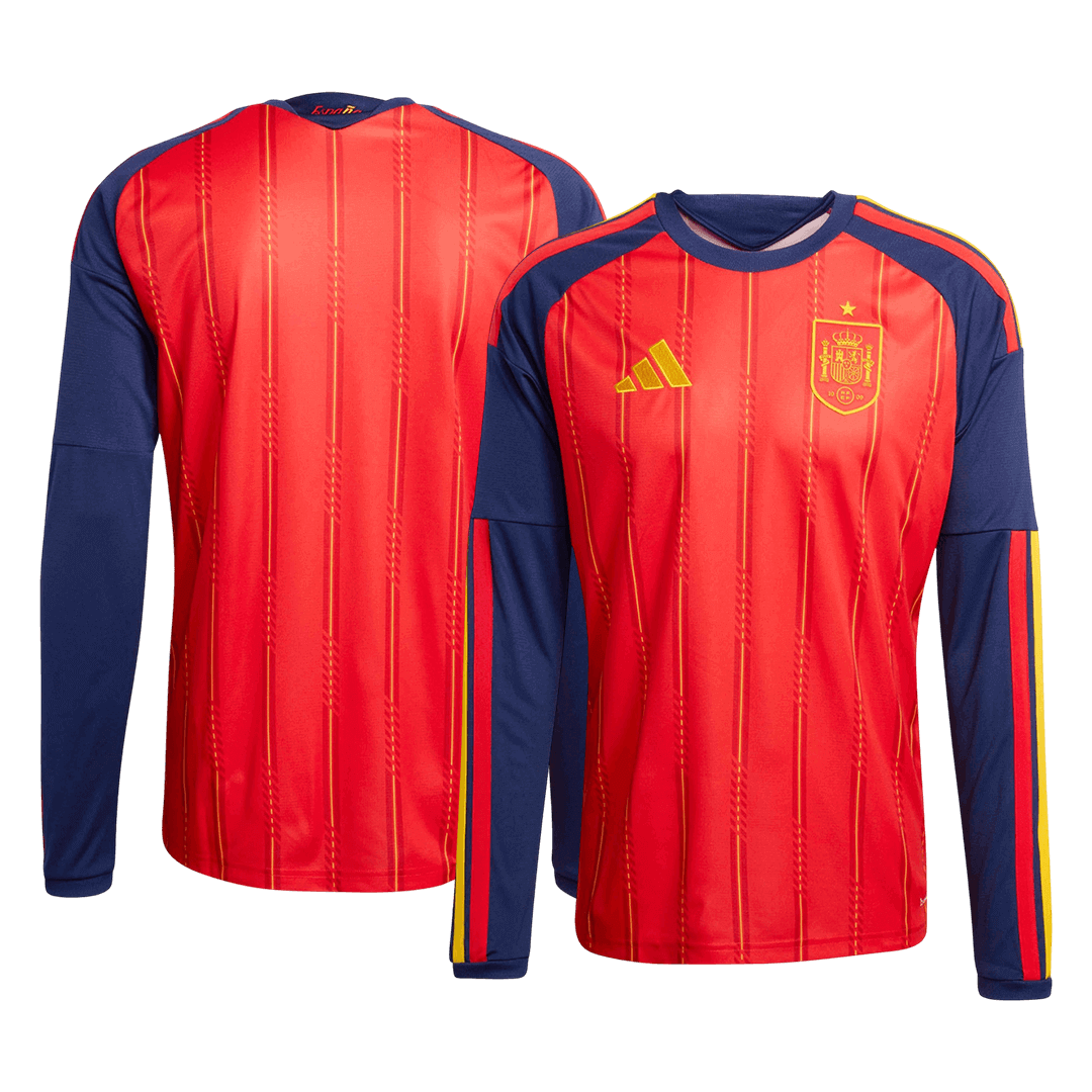 Heren Spain Thuis Lange Mouwen Voetbalshirt 2026