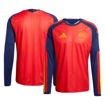 Heren Spain Thuis Lange Mouwen Voetbalshirt 2026