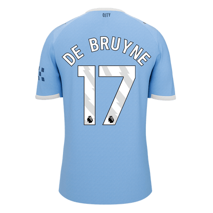 DE BRUYNE #17 Heren Manchester City Thuis Voetbalshirt 2025/26 [PREMIUM]