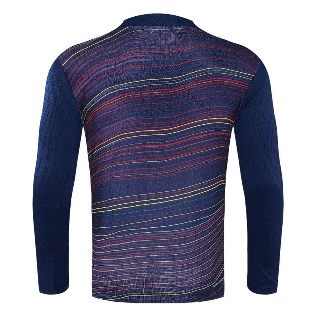 Barcelona Joggingpak met rit Set(top+broek) 2025/26 Colorful