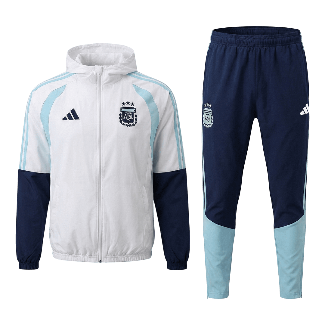 Argentina Trainingsjack Set(top+broek) 2026 White